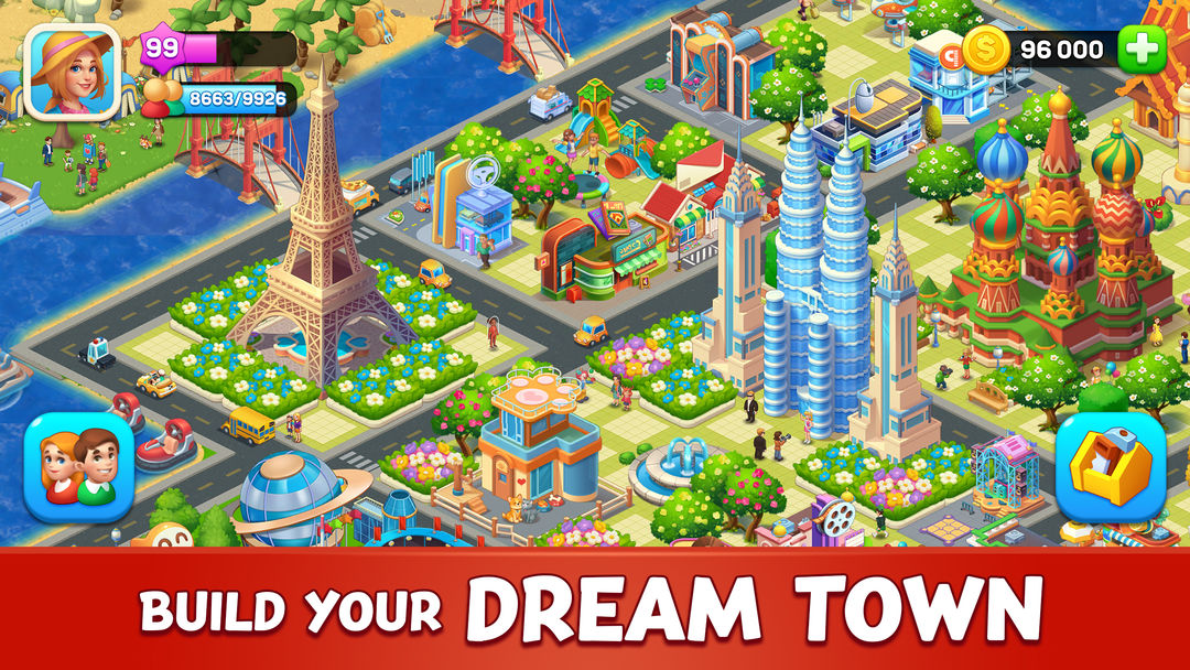 Screenshot of Farm City: Farming & Building