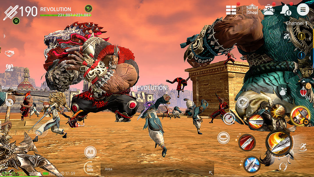 Blade&Soul: Revolution screenshot game