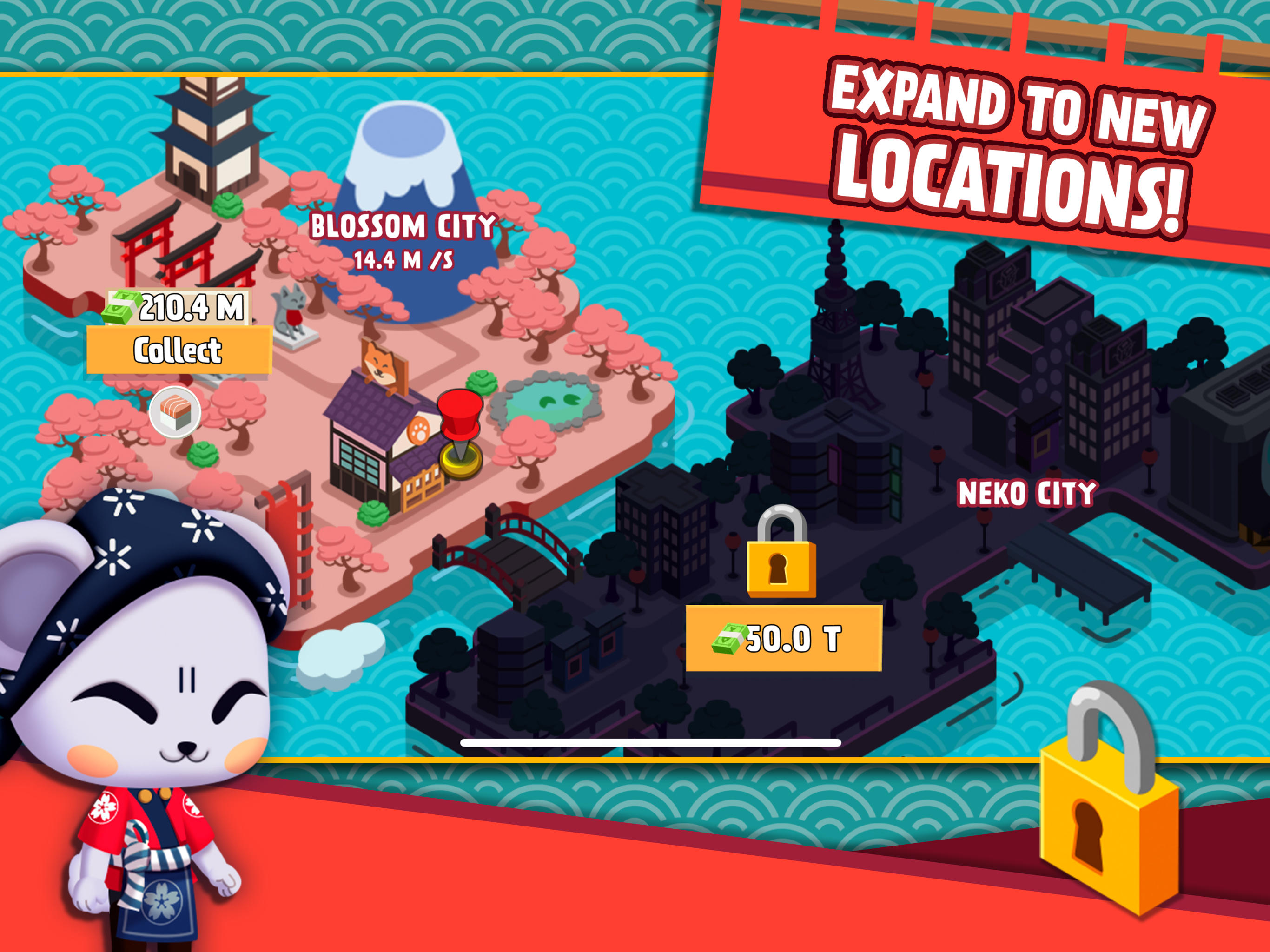 Sushi, Inc. ゲームのスクリーンショット