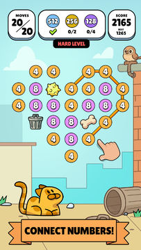 Cuplikan Layar Game Cats vs Dogs Puzzle Connect