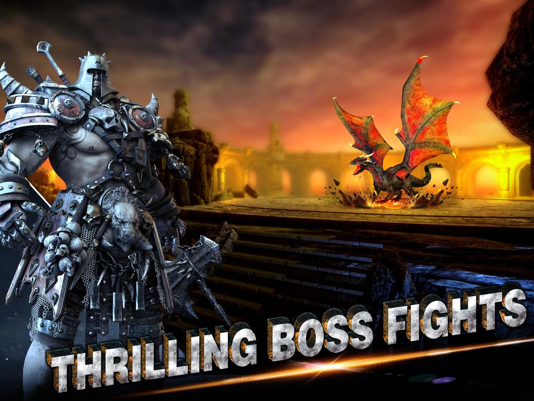 Brave Blades: Discord War 3D Action Fantasy MMORPG 게임 스크린 샷