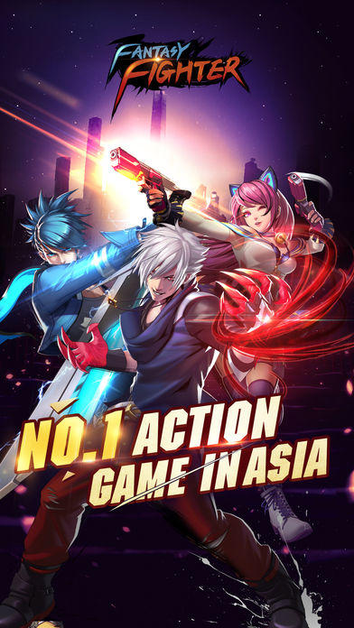 Screenshot 1 of Fantasy Fighter - アジアでNo.1のアクションゲーム 