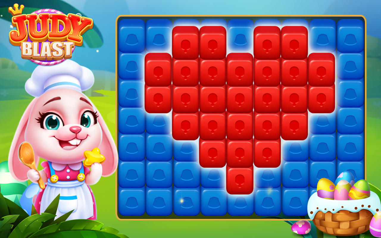 Judy Blast - Cubes Puzzle Game Game Screenshot