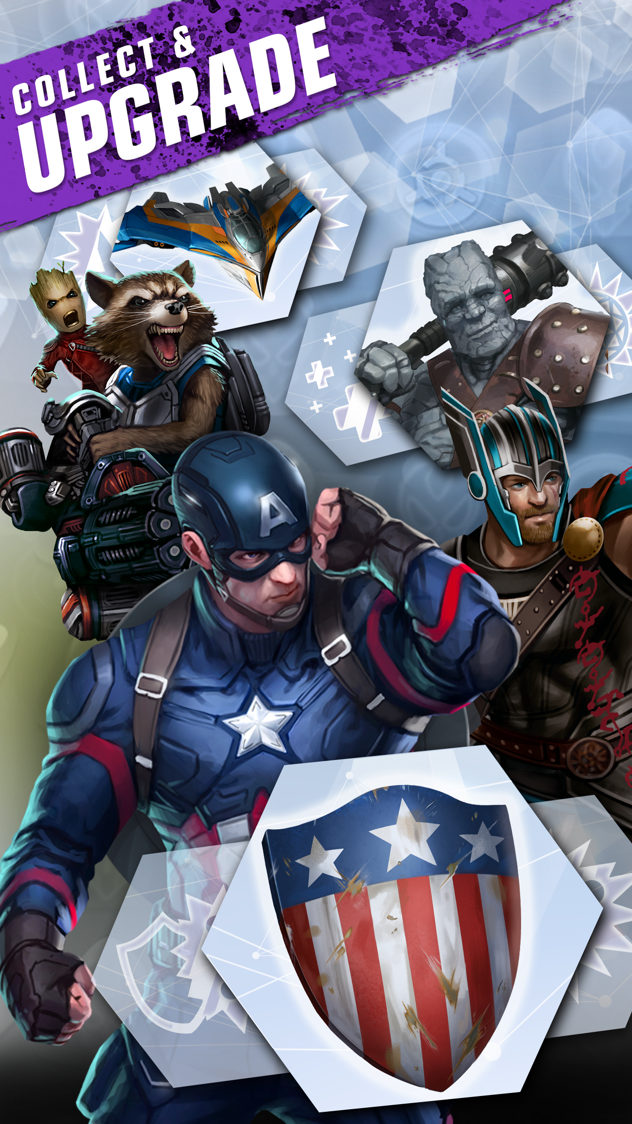 MARVEL Puzzle Quest: 加入超级英雄大战! 遊戲截圖