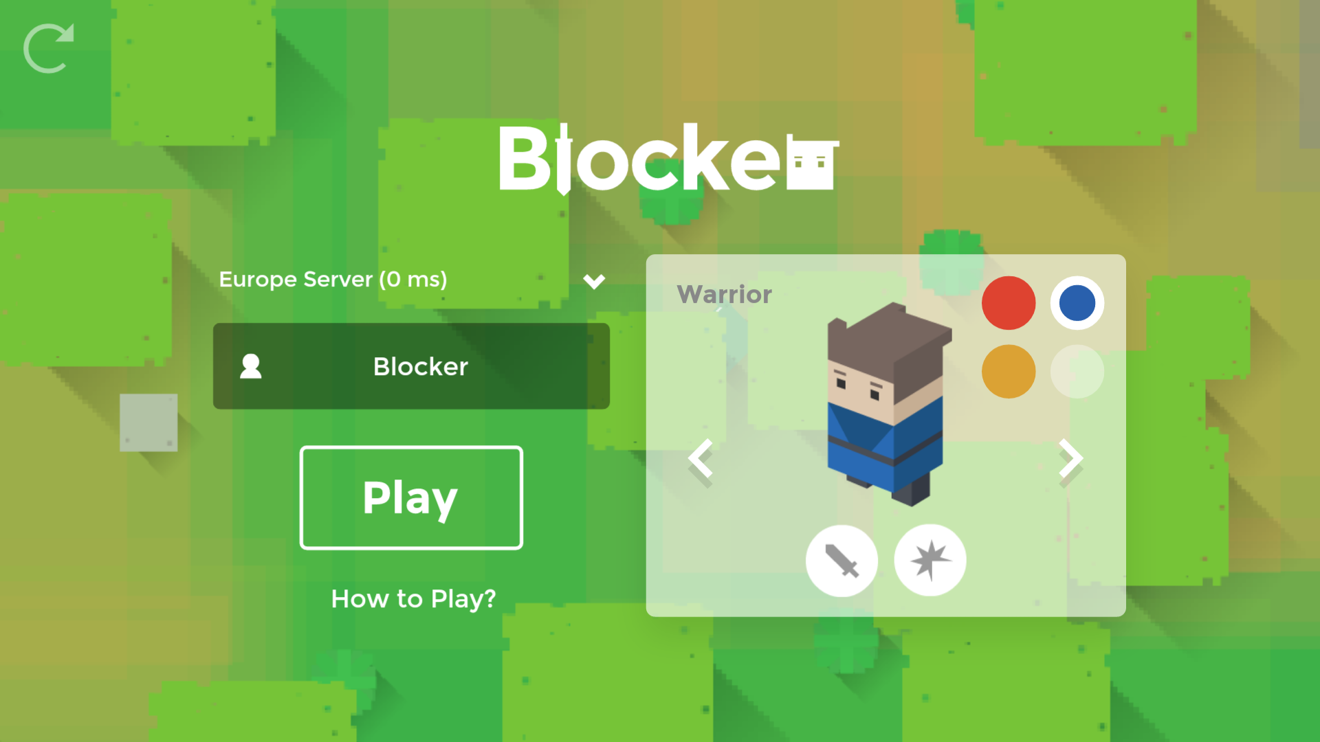 Blocker.io screenshot game