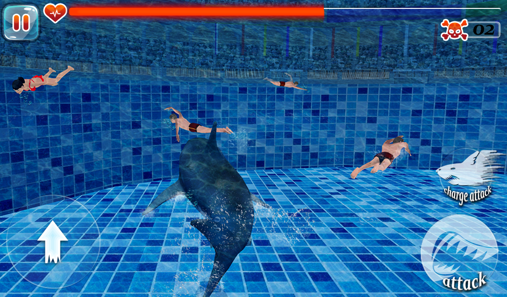 Scary Shark Evolution 3D 게임 스크린샷