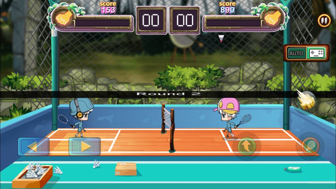 Badminton 게임 스크린 샷