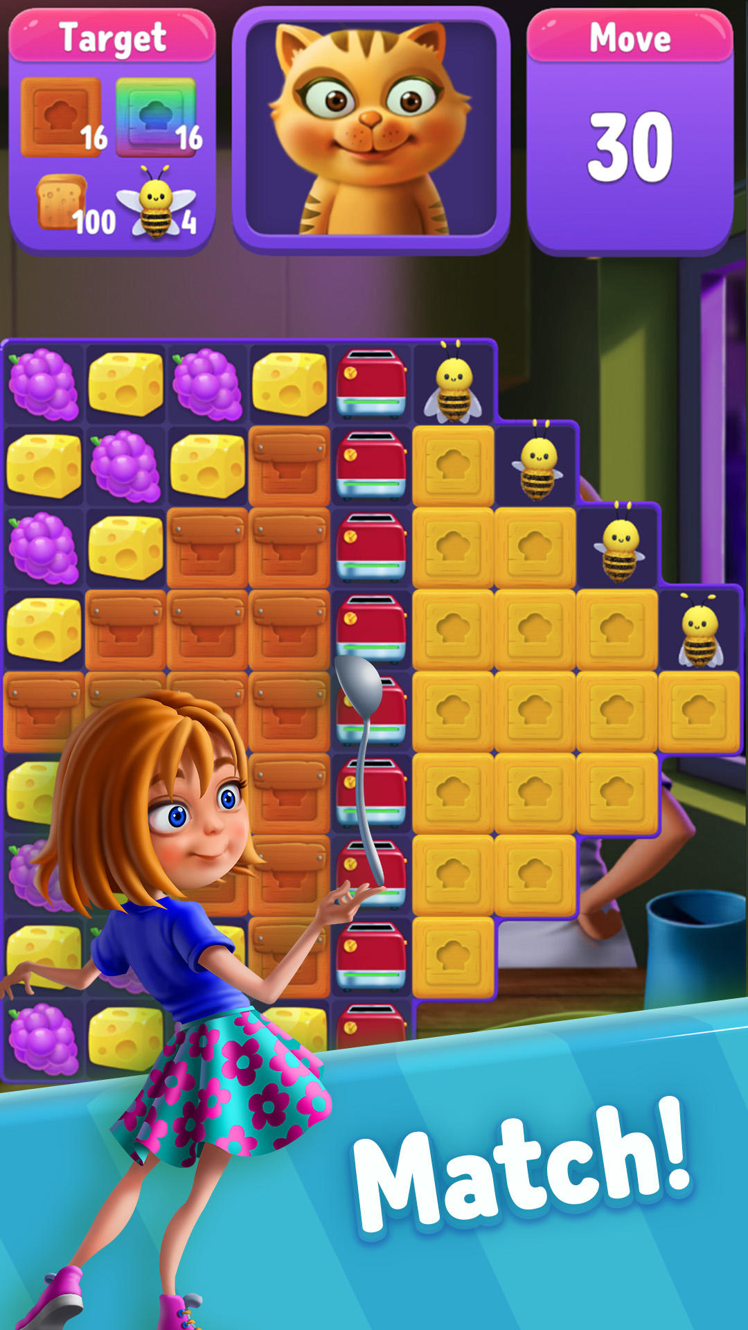 Screenshot of Foodie Match