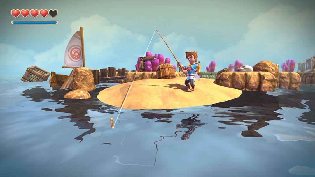 Oceanhorn ™ ภาพหน้าจอเกม