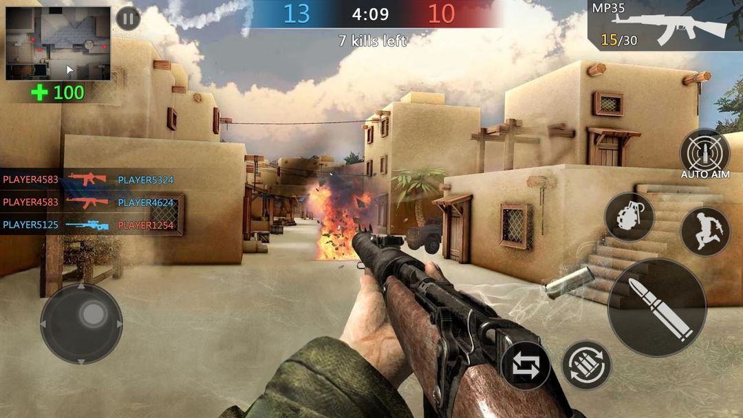 Gun Strike Ops:WW2 fps shooter 게임 스크린 샷