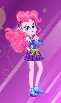 Dress up Pinkie Pie Game Screenshot