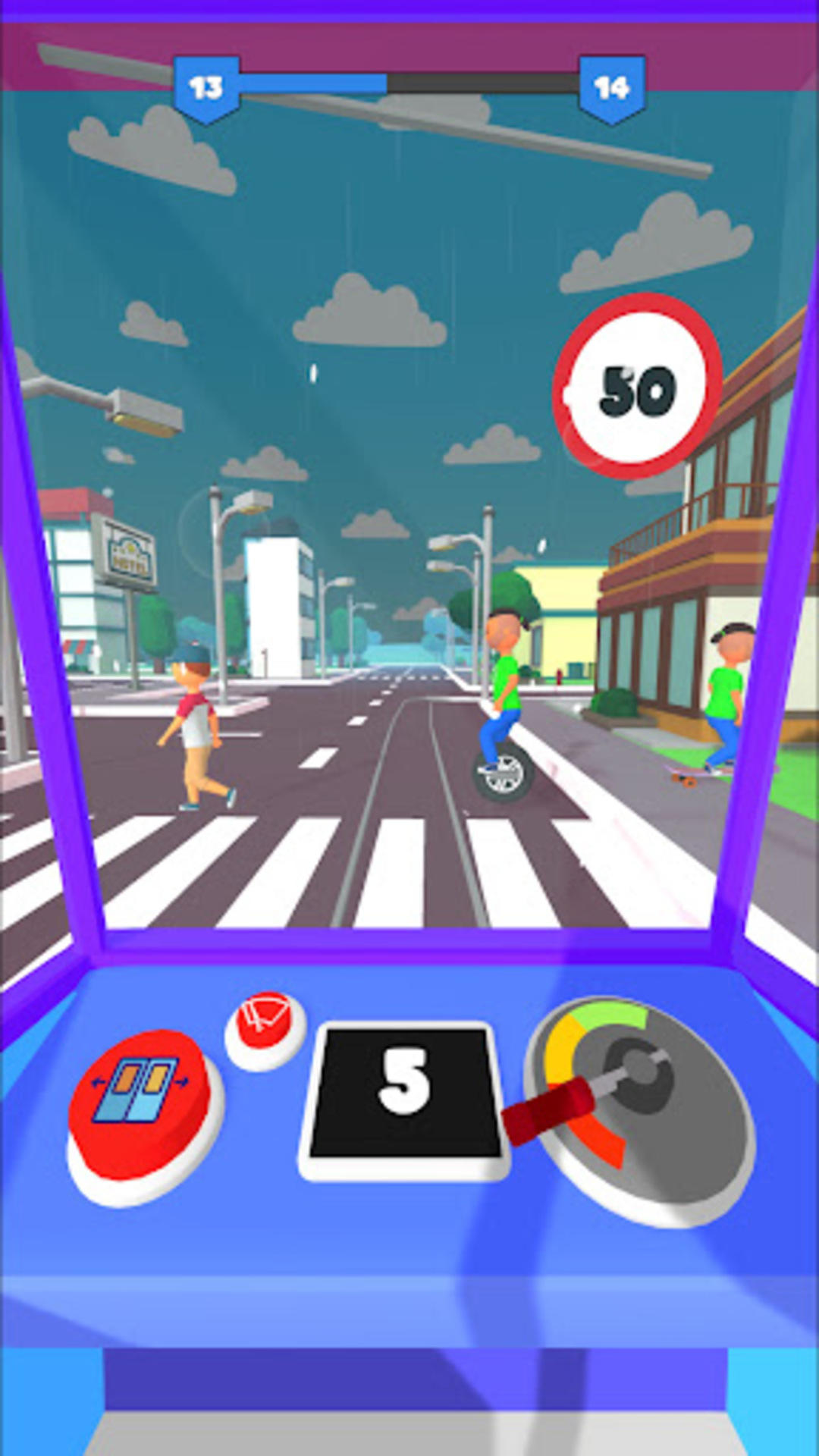 Скриншот игры Tram Simulator 3D