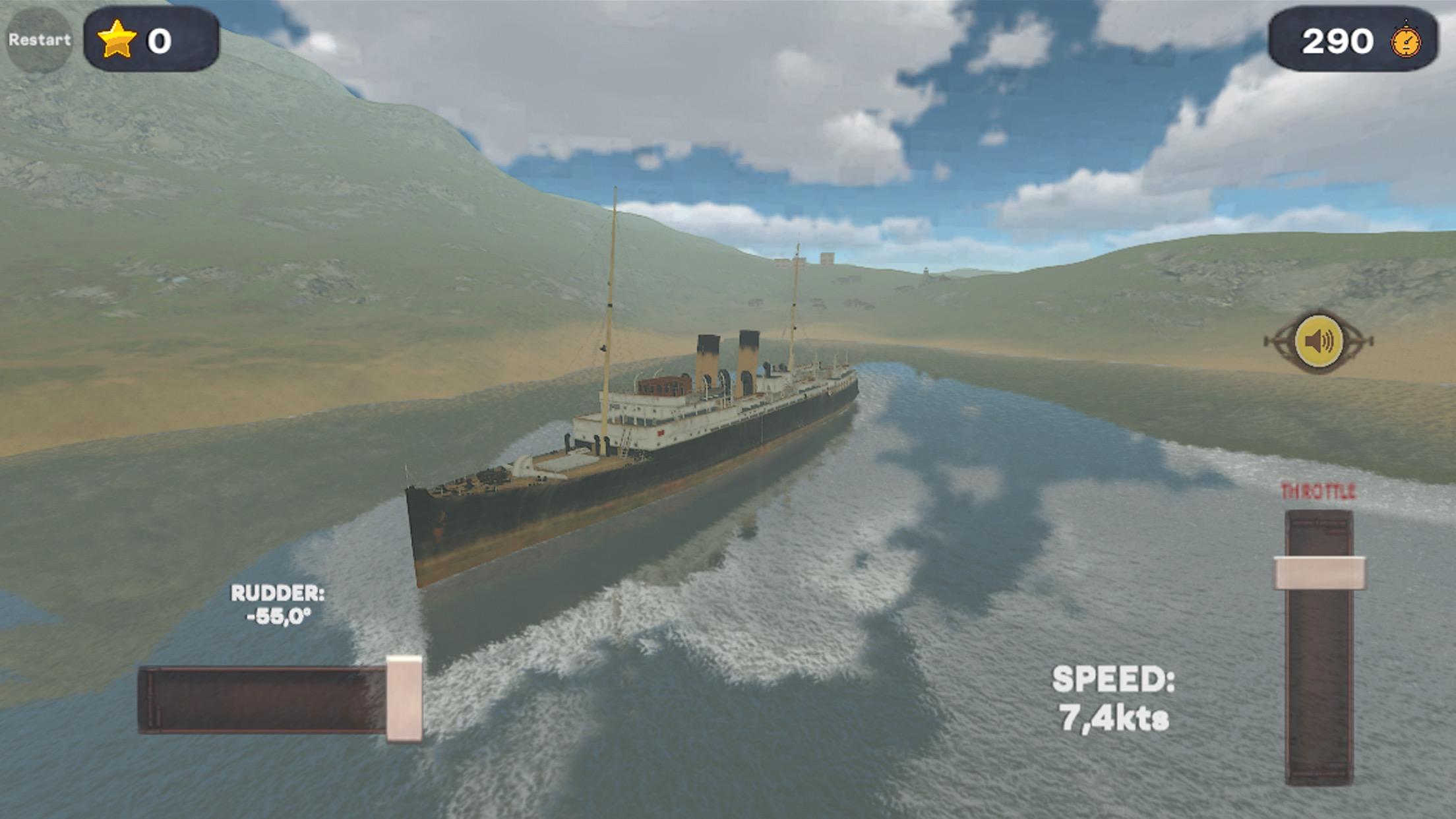 Cruise Ship Simulator Big Boat Game Screenshot