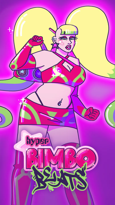 Hyper Bimbo Beats 遊戲截圖