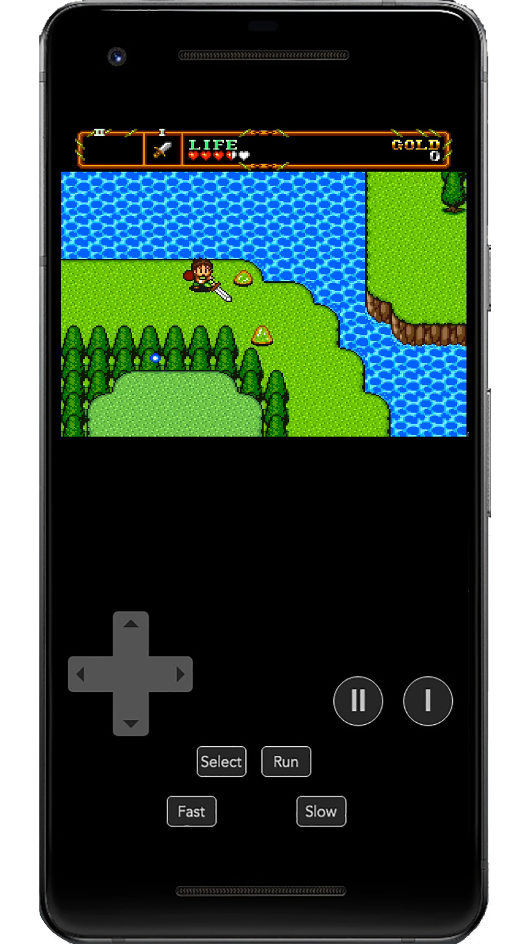 Neutopia II PCE Game Screenshot