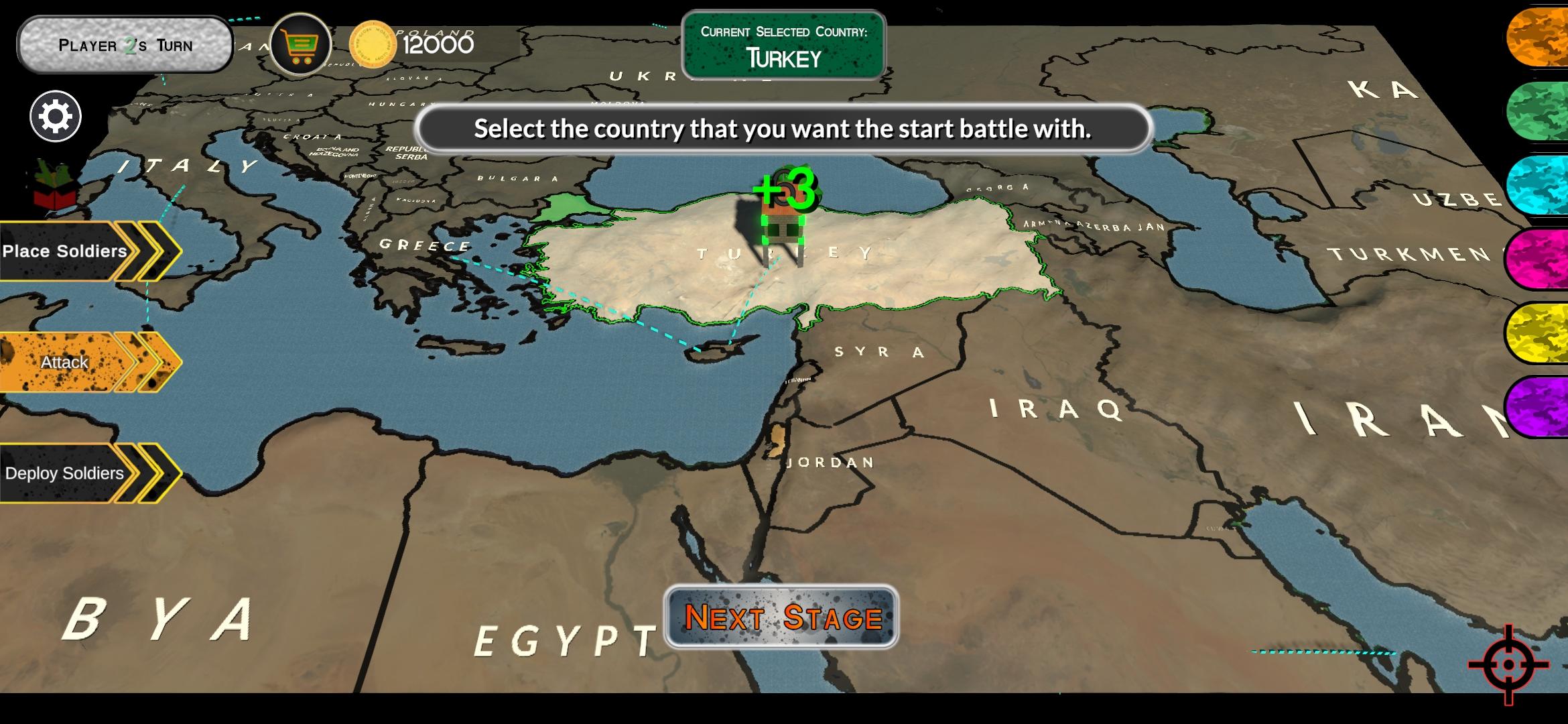 Screenshot of World War Glory - WWG WW2