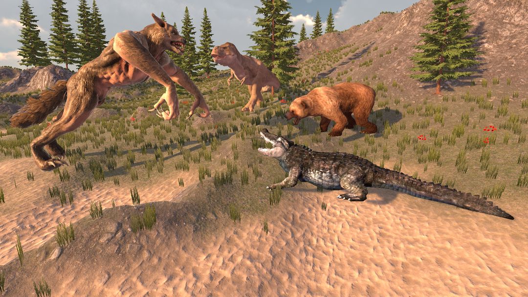 Screenshot of Crocodile Sim 3D Hunt Attack