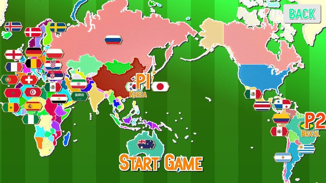 Screenshot of Foosball Arcade 3D World Tour