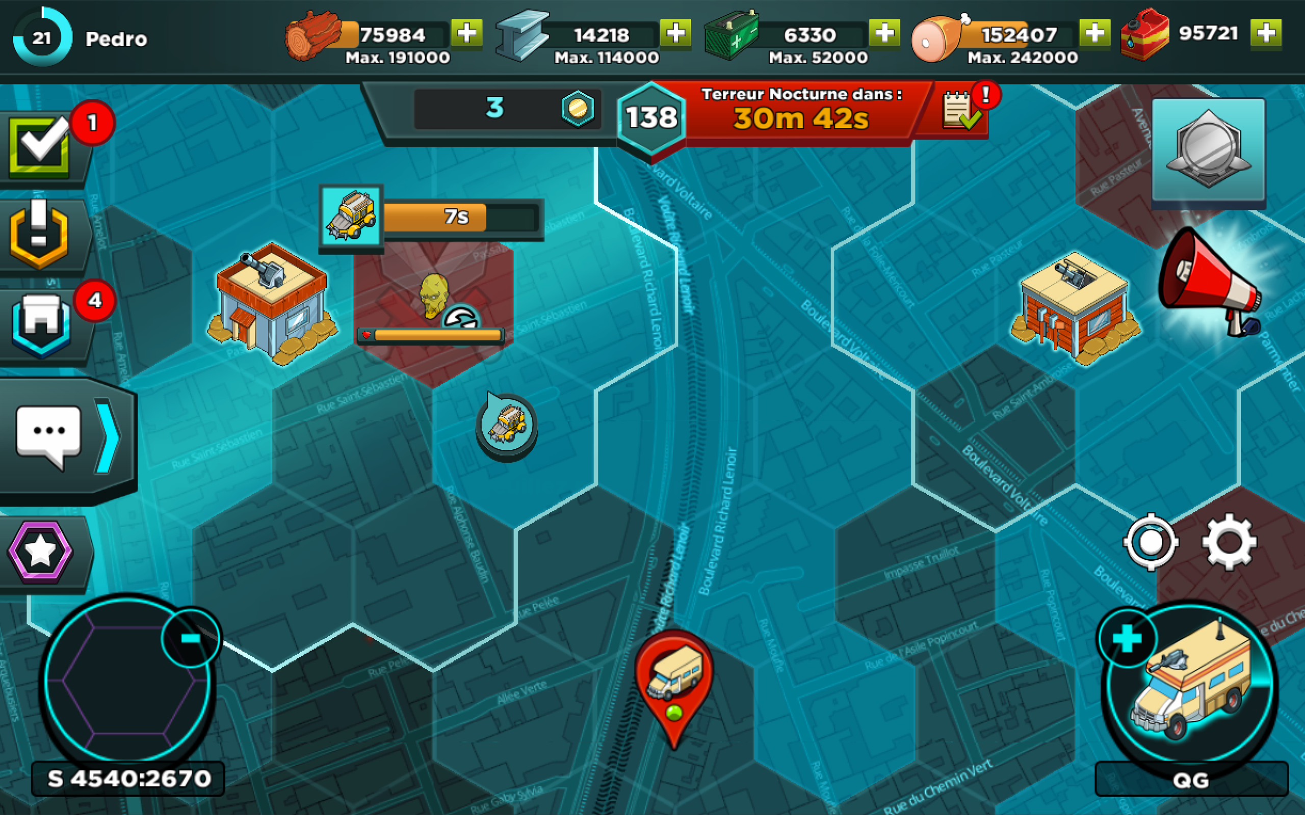 Zombie Zone - World Domination Game Screenshot