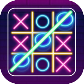 Tic Tac Toe 2 Player: XO Glow para iPhone - Download