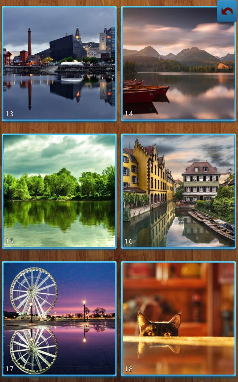 Reflection Jigsaw Puzzles Game Screenshot