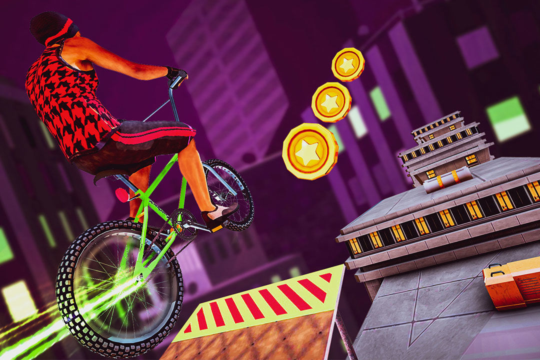 Reckless Rider- Extreme Stunts 게임 스크린 샷