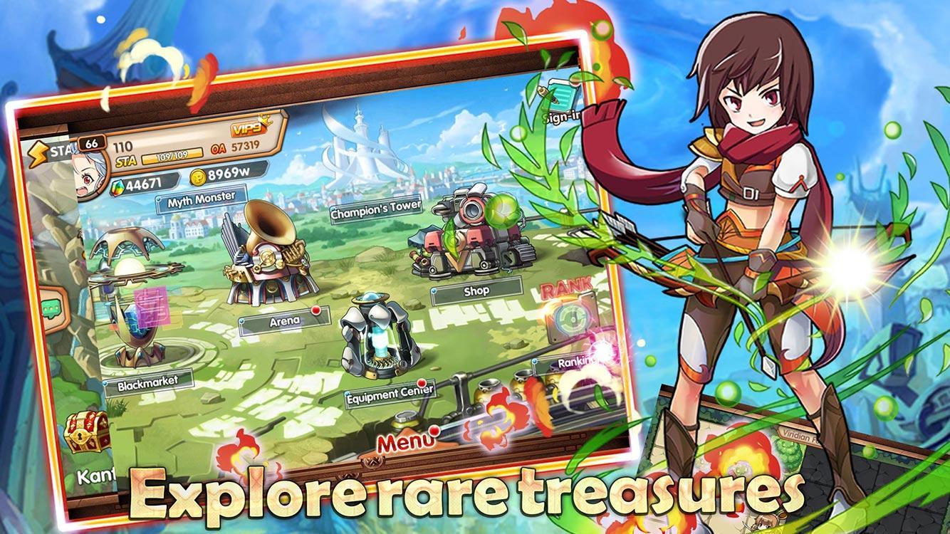 Elf Summoner Game Screenshot