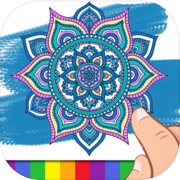 Jogo de colorir padrão de mandala versão móvel andróide iOS apk baixar  gratuitamente-TapTap