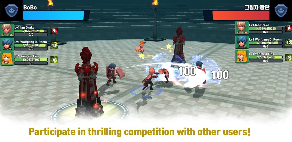 Screenshot of Brave Arena