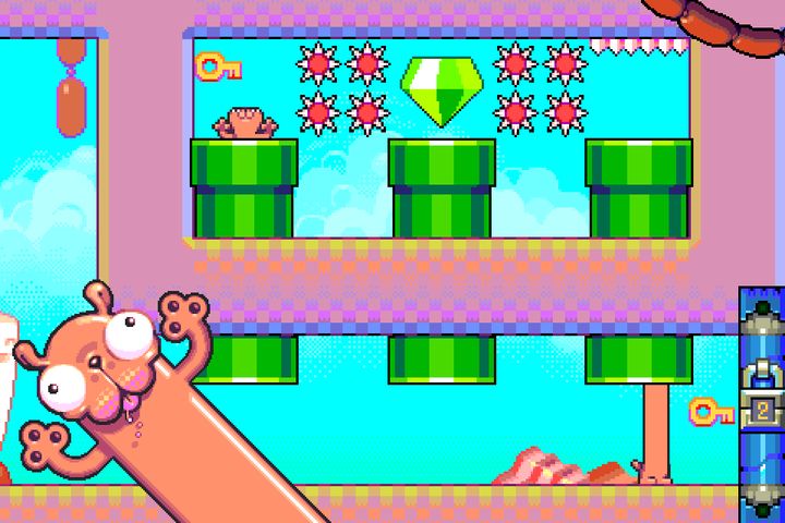 Screenshot 1 of Silly Sausage in Meat Land 1.5.0