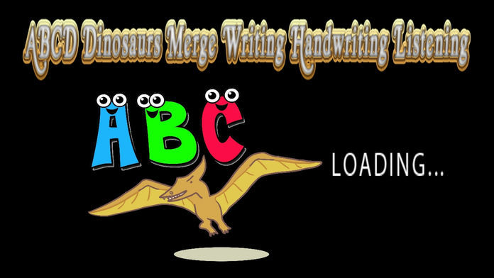 ABCD恐龍合併寫作手寫聽遊戲截圖