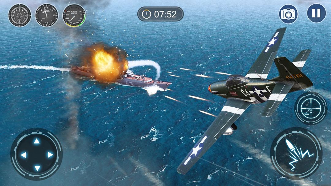 Skyward War - Mobile Thunder Aircraft Battle Games screenshot game