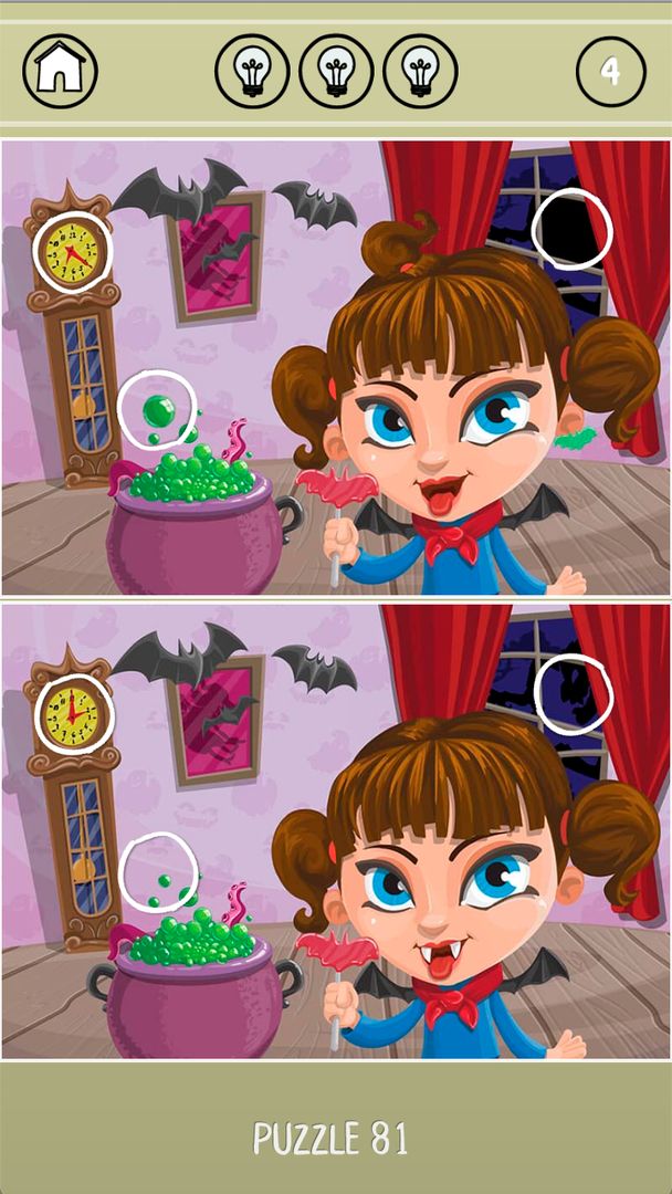 Spot the differences for kids ภาพหน้าจอเกม