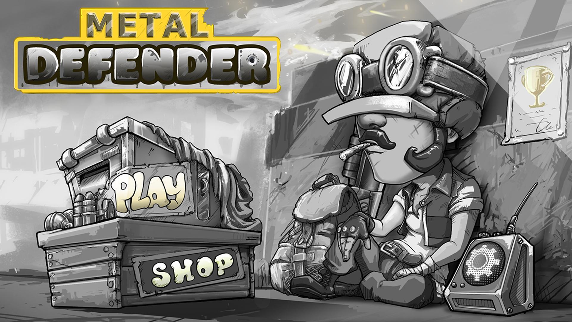 Metal Defender: Battle Of Fire Game Screenshot