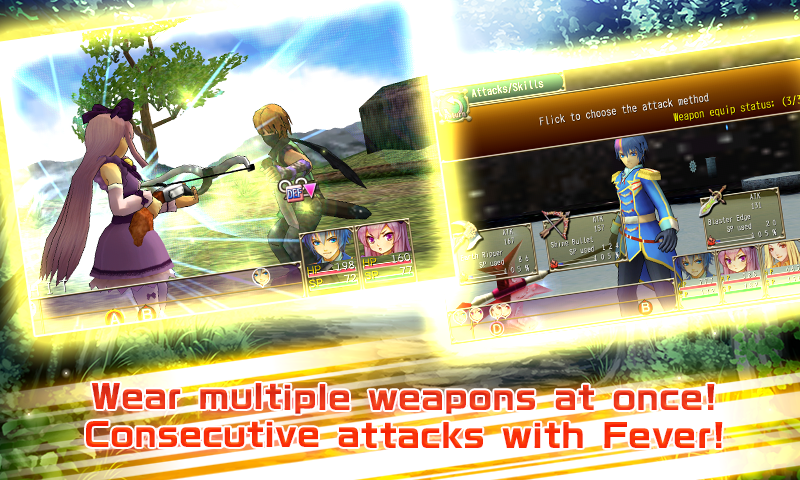 Captura de Tela do Jogo RPG Glorious Savior