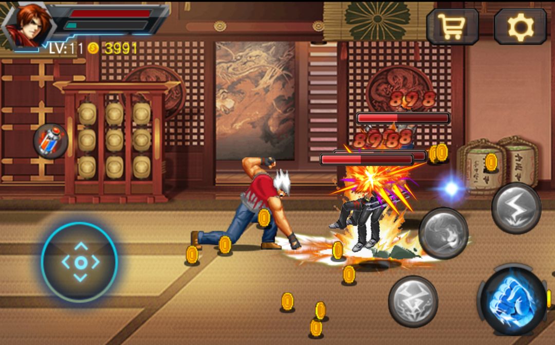 Fury Street 2-Bang form attack screenshot game