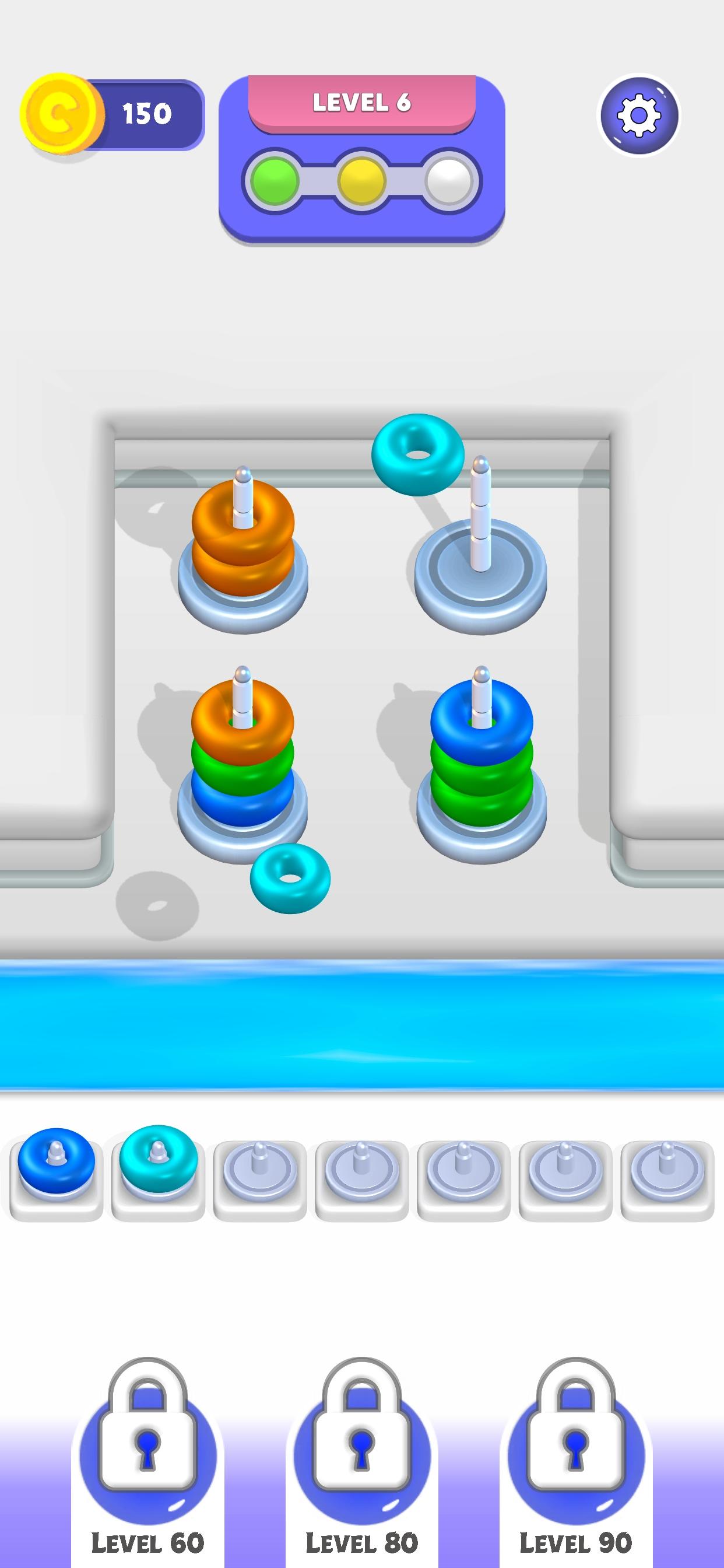 Sort Merge 3D Game Screenshot