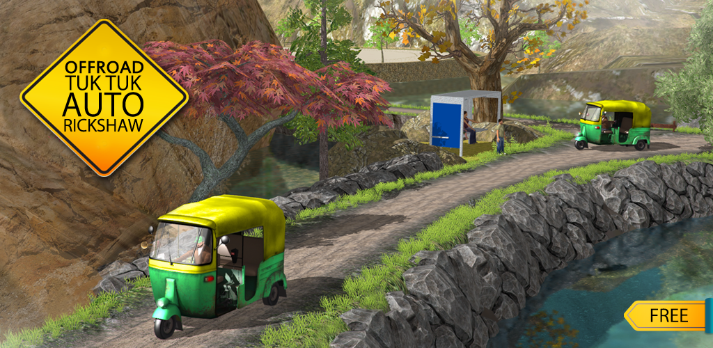 Banner of Tuk Tuk Rikshaw Auto Game 