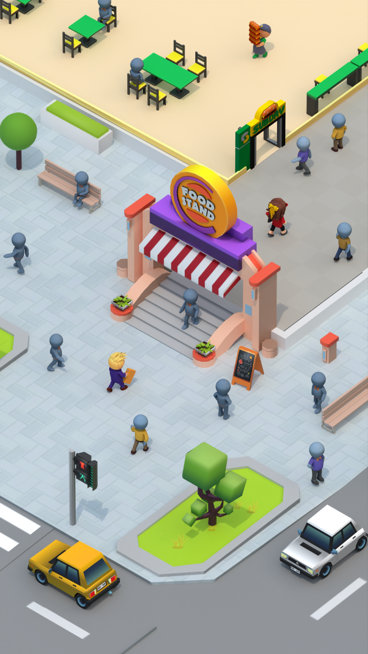Food Stand Game Screenshot