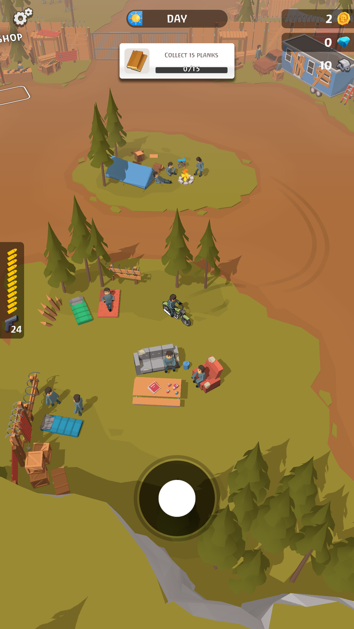 Infected Frontier screenshot game