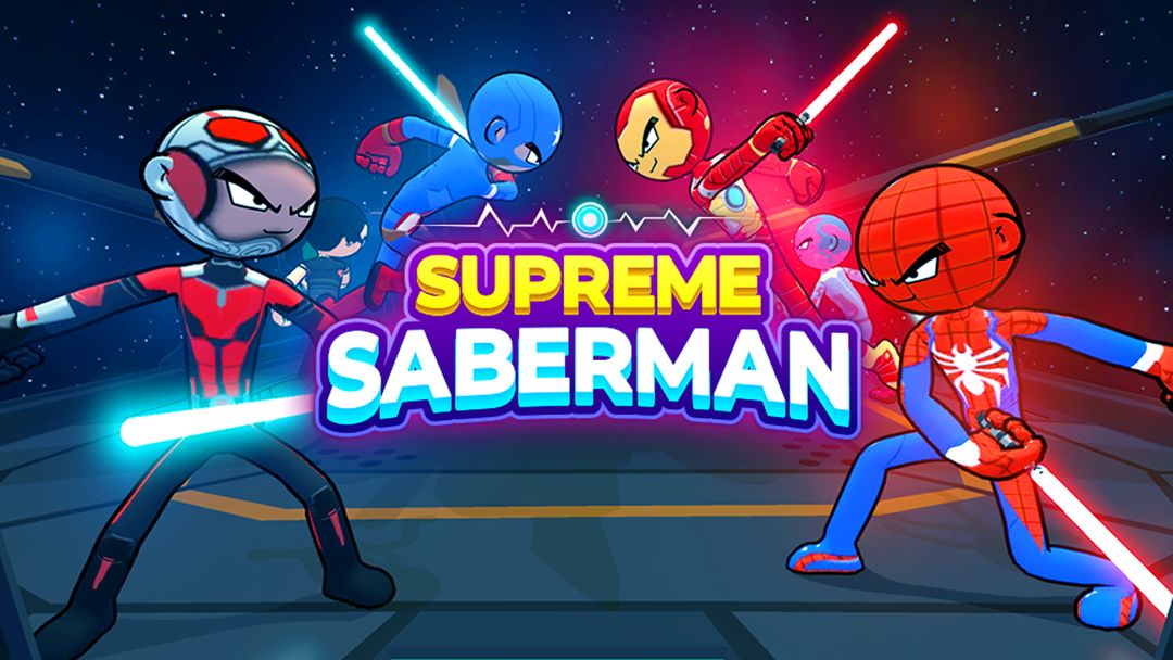 Supreme Saberman: Stickman screenshot game