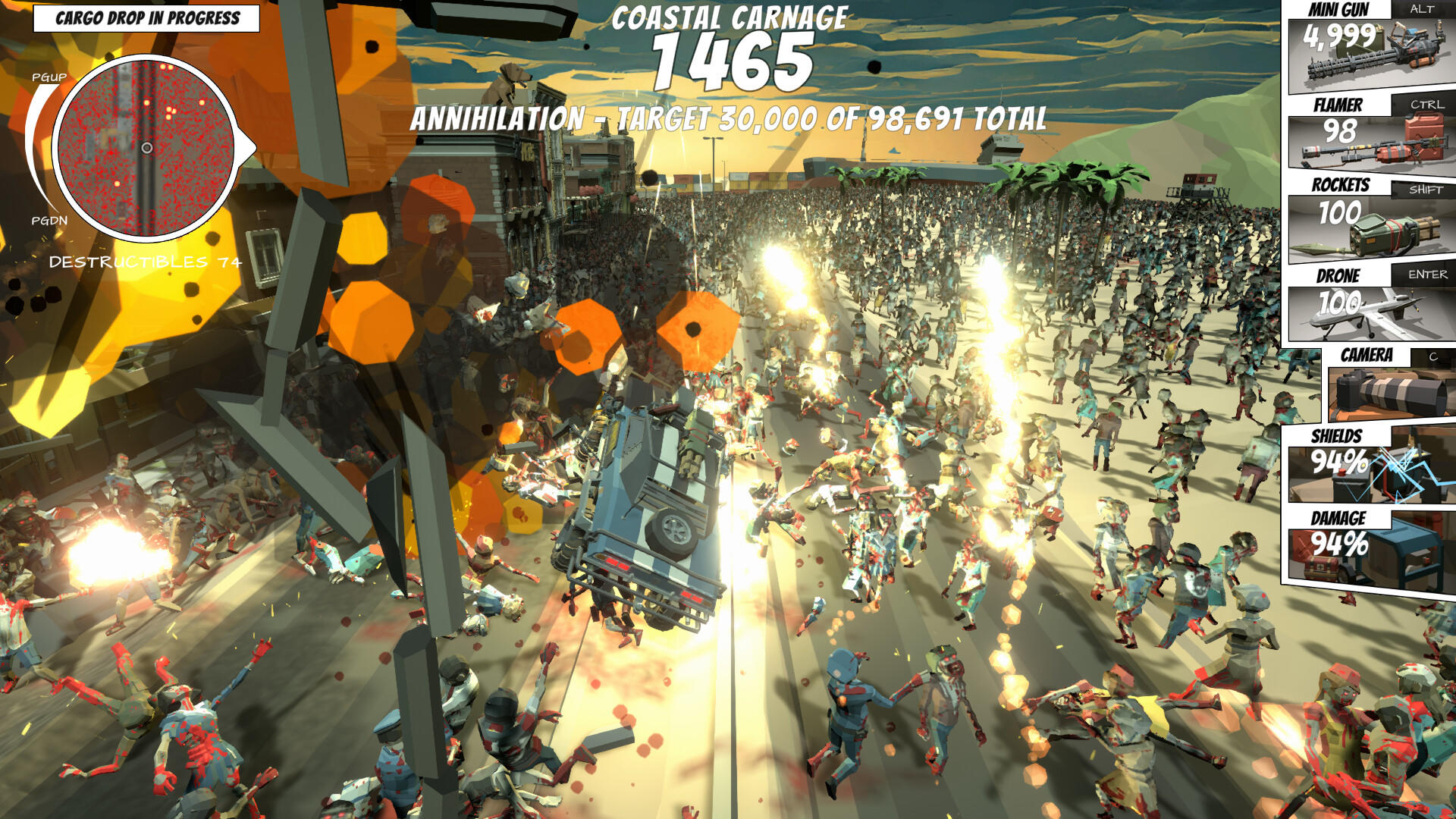 1 Million Zombies Game Screenshot