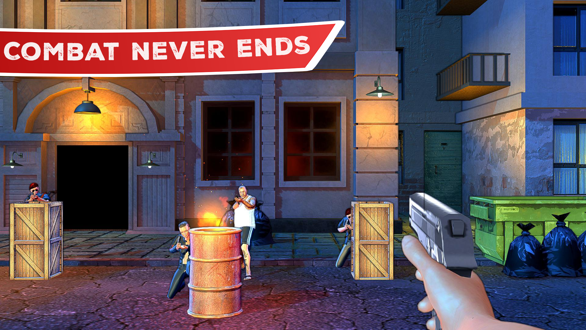 Revenge of Akuras City Fighter Game Screenshot