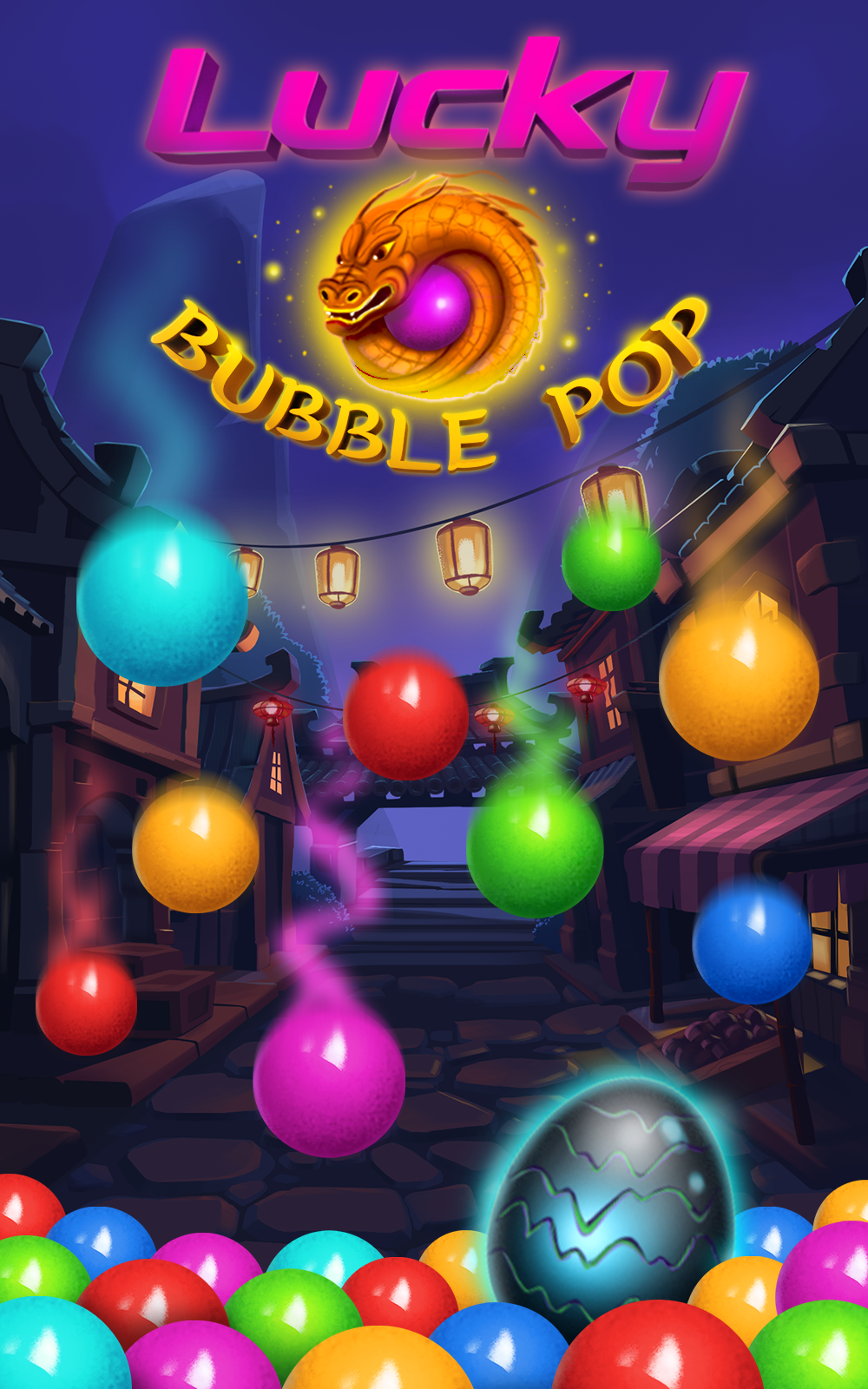 Lucky Bubble Pop Game Screenshot