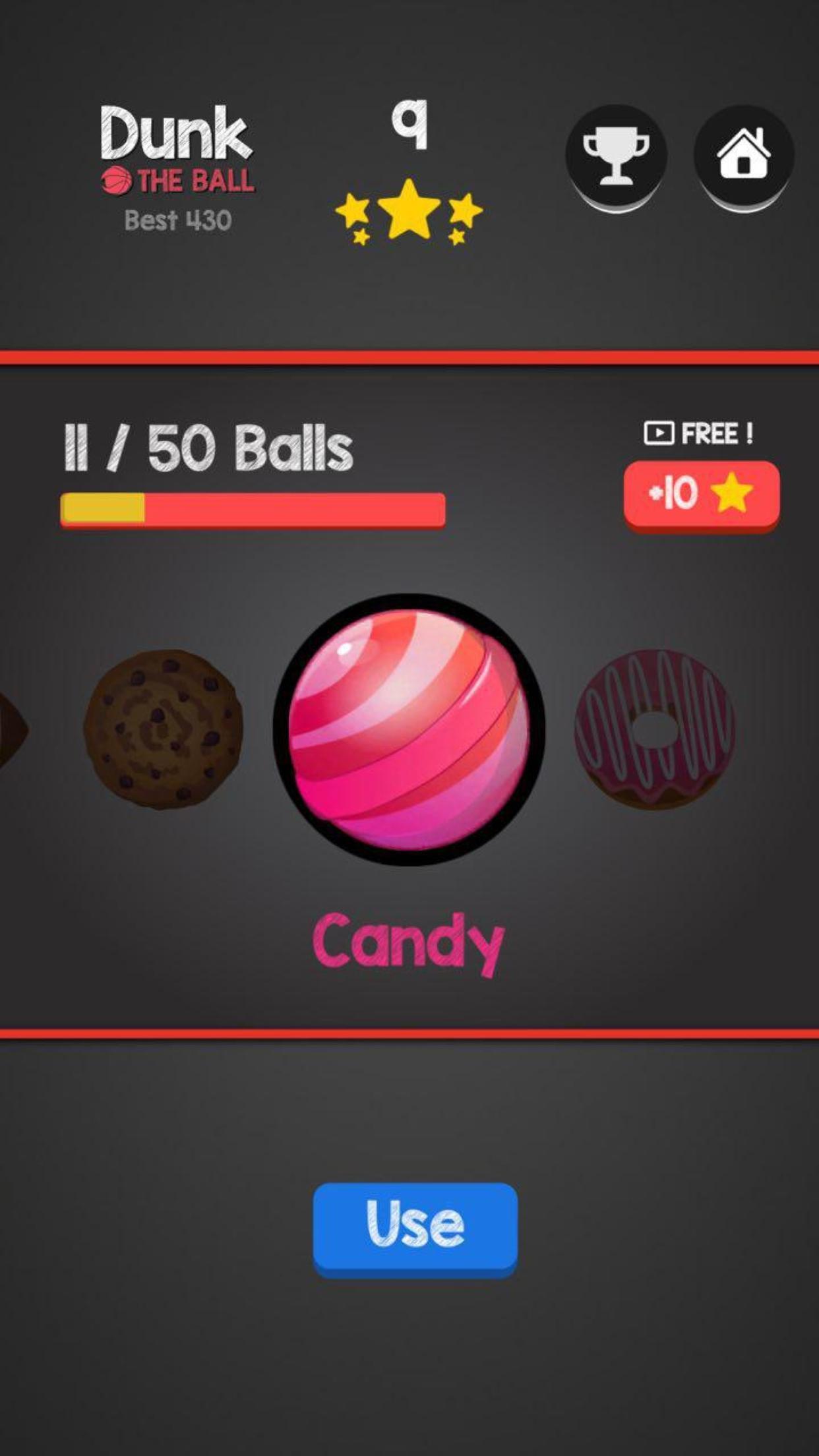 Dunk the Ball Game Screenshot