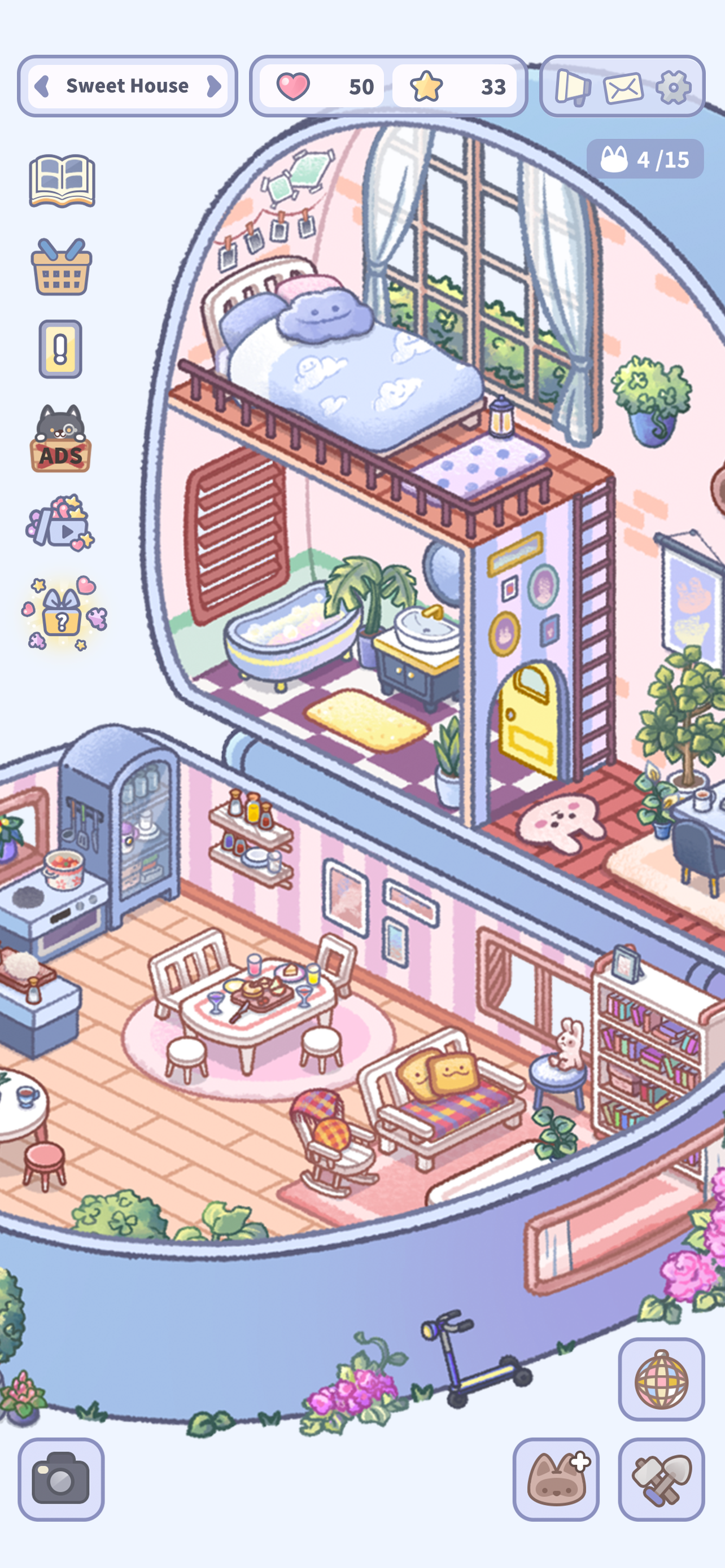 Healing Pocket Game Screenshot