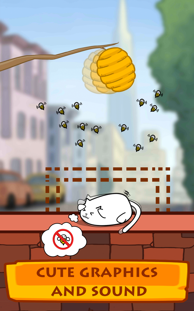 Doodle Cats: Save The Cat, Cat Drawing Game Screenshot