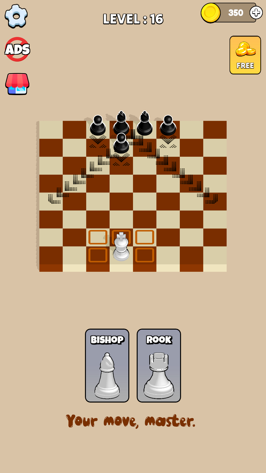 Checkmated King : Chess Puzzle Game Screenshot