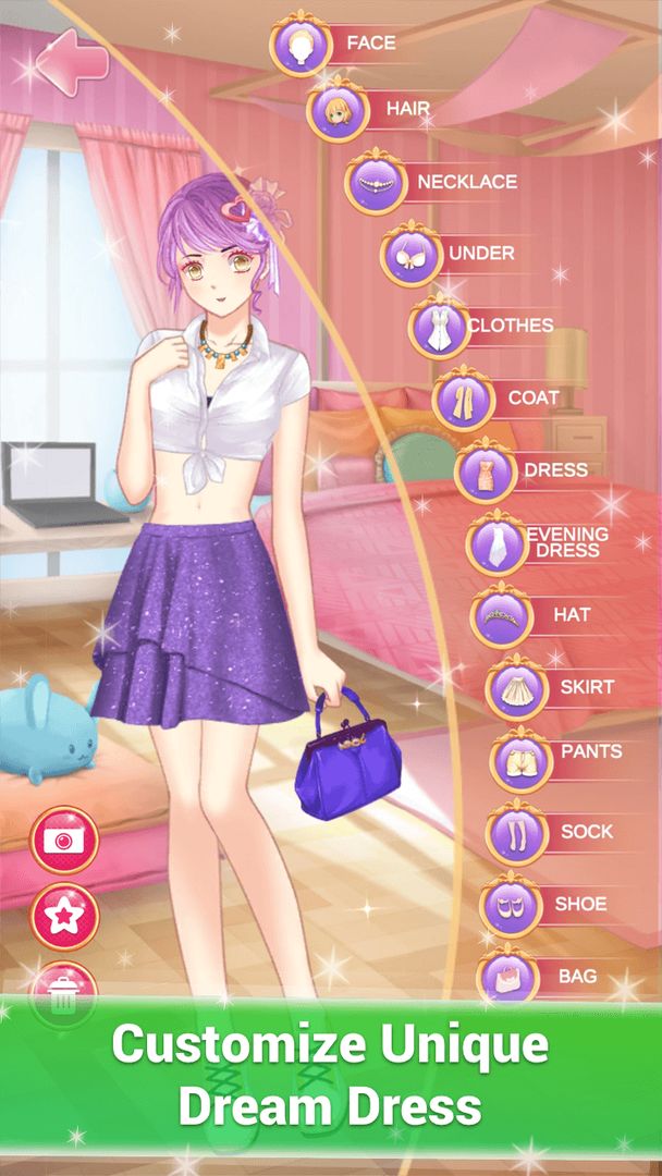Dress Up - Anime Fashion screenshot game