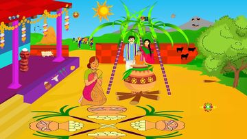 Escape Pongal Game Screenshot
